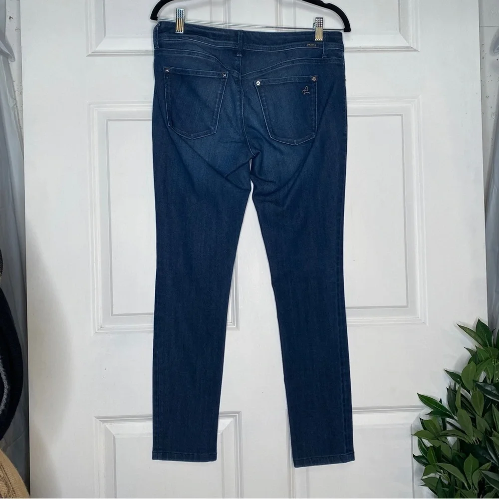 DL1961 Emma Legging Jeans in Bloom Medium Wash Size 29 Skinny Faux Pockets